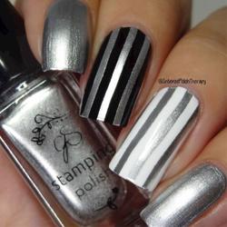 #4 Steal the Show - Stamping neglelak 10 ml, Clear Jelly Stamper (u)